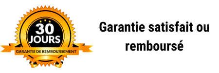 Garantie 30 jours satisfait